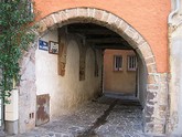 Holiday rental in Saint Raphael var french riviera south of France,an alley of the oldtown of saint raphael