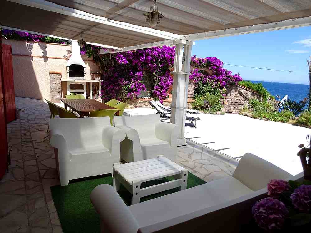 pergola villa Anth&eacute;or,Villa vacances mer Var.location saisonni&egrave;re bord mer var.